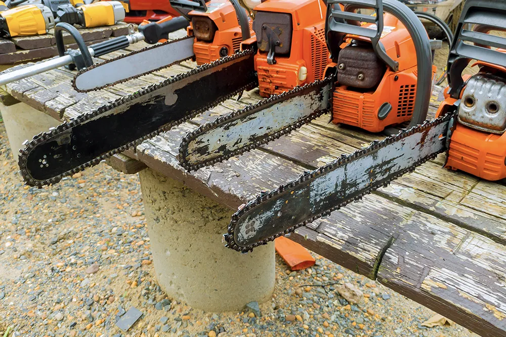3.gas vs electric chainsaw
