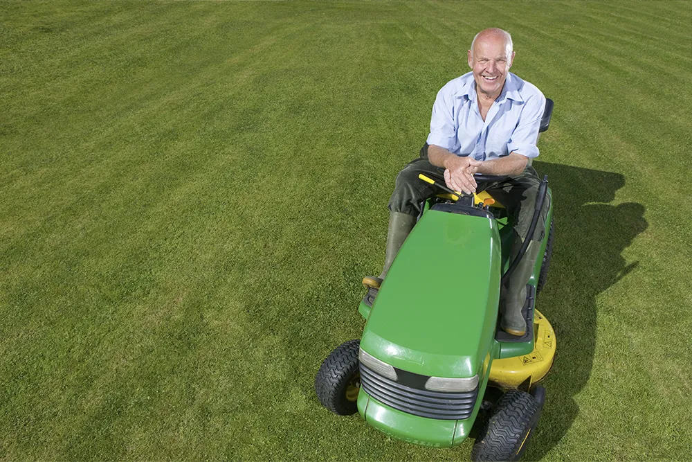 3.riding mower