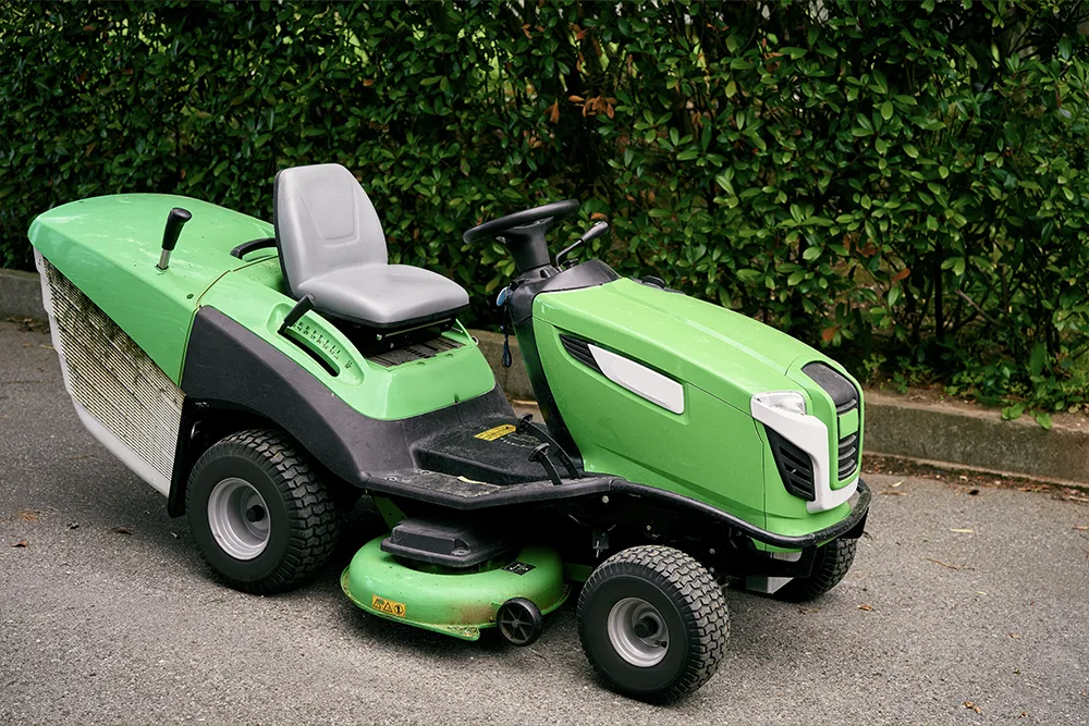 4.riding mower
